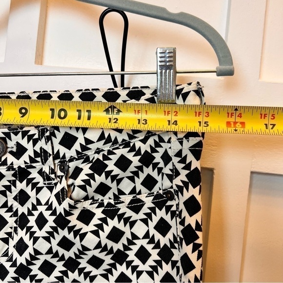 J Crew Toothpick Ankle Skinny Jeans Aztec Print Womens (28) Waist 30" Inseam 26" - Picture 7 of 8